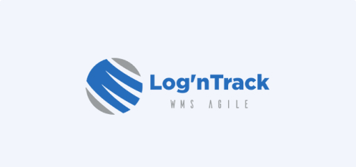 Logo log'n track gris Logo log'n track gris
